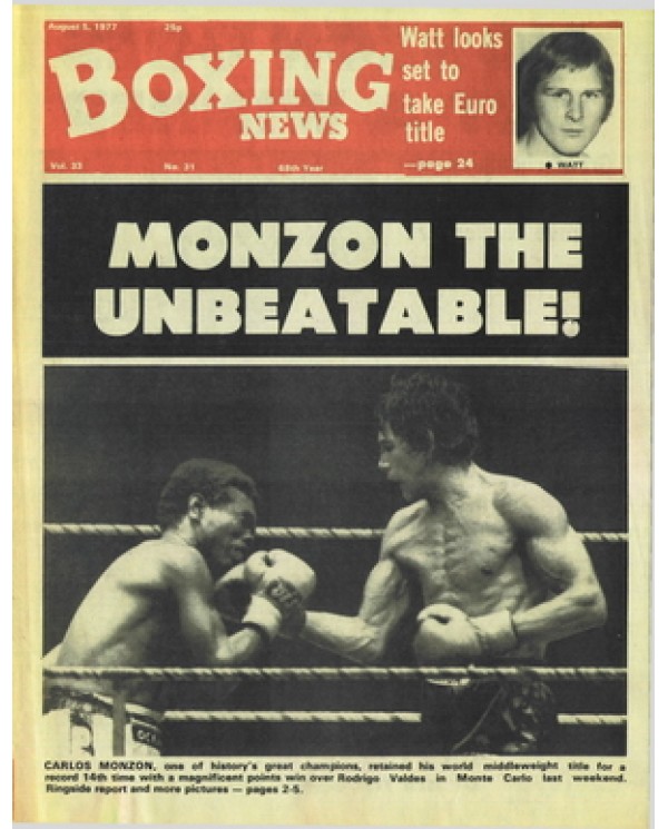 Boxing News magazine  5.8.1977 Download pdf